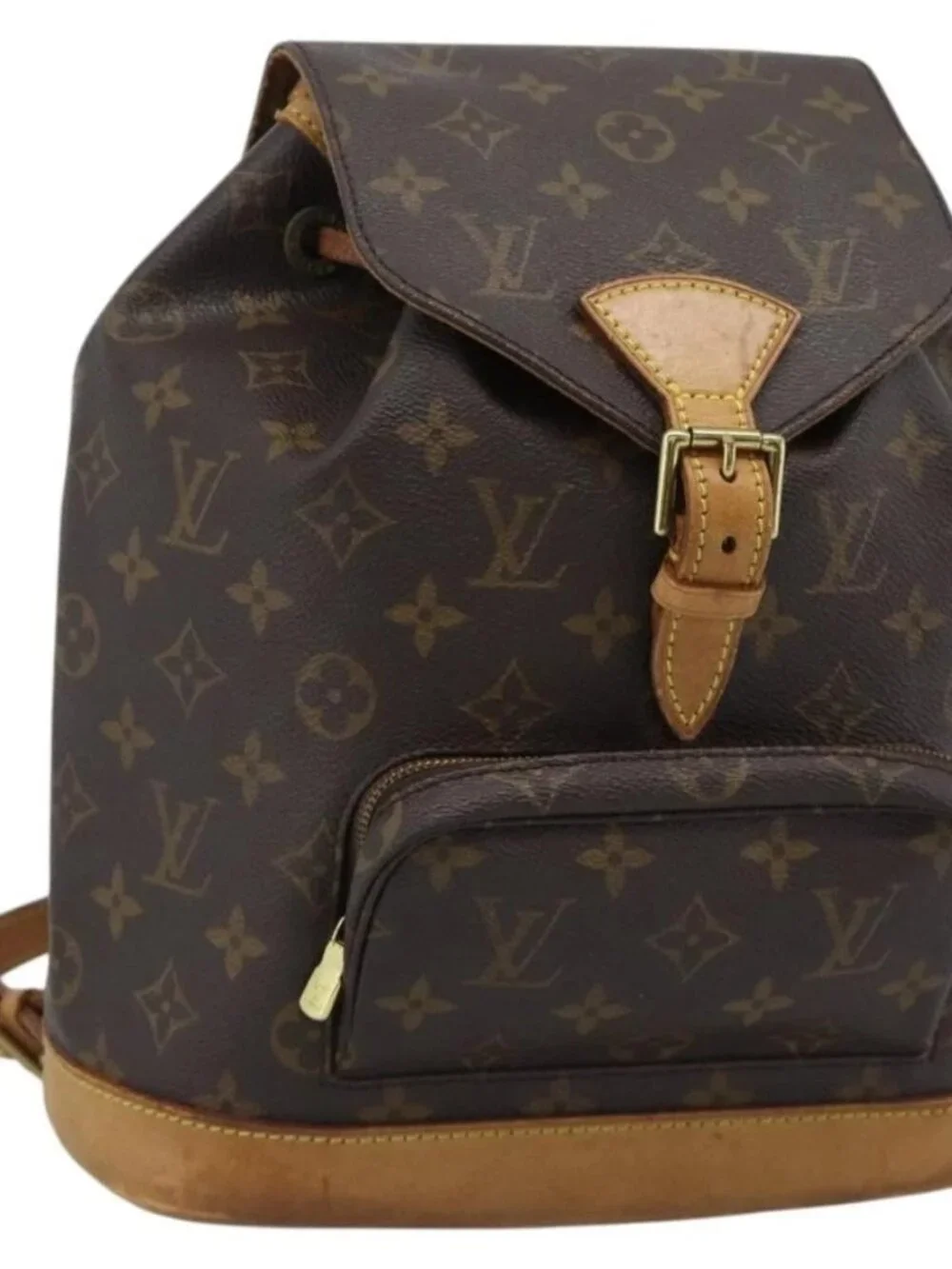 LOUIS VUITTON Monogram Montsouris MM Backpack M51136 LV Auth 188708